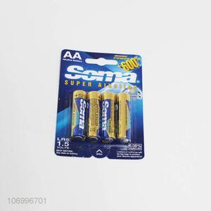 China manufacturer 4pcs 1.5V 7# AA batteries for TV controller