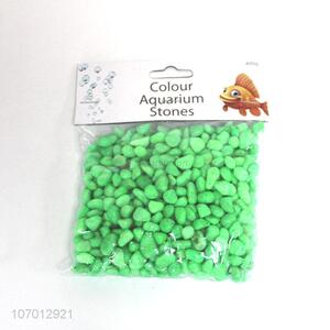 Low price 400g green <em>aquarium</em> stone for decoration