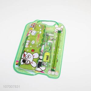 Good Quality Cartoon Pattern Pencil Box Stationery Set