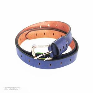 Promotional durable trendy men women pu leather belt