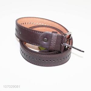 Wholesale PU Leather Dress Waist Men Fashion Brown Belt