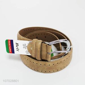 Promotional durable stylish female pu leather belt