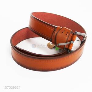 Factory Direct Casual Fashion Wide Waist Leather Men Belt