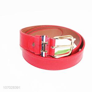 Hot sale fashionable personalized ladies pu material belt