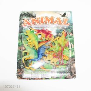 Factory direct sale plastic dinosaur model toys for kids