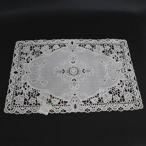 Promotional table decoration plastic white table placemat