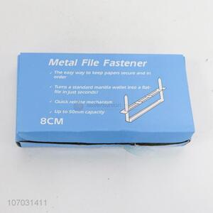 High Quality 50 Pieces 8 cm Metal File Fastener Set