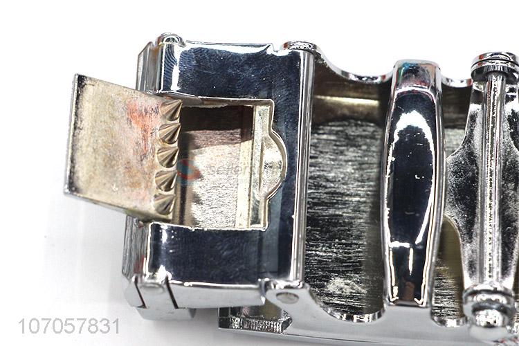 Credible quality high-end men metal belt buckle belt accessories