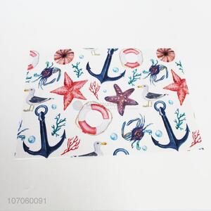 Customize Starfish Pattern Heat-Resistant Washable PVC Placemat