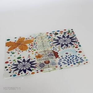 Wholesale household 6+6 plastic placemat set with coasters