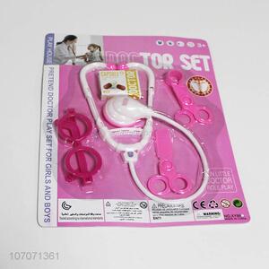 Good quality kids pretend play toys plastic doctor set toys