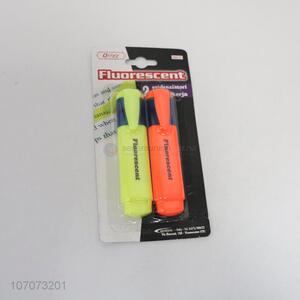 Custom 2 Pieces Flourescent Pen Best Highlighter