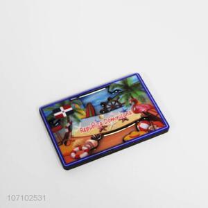 Wholesale Custom Travel Souvenir Wooden MDF Fridge Magnet