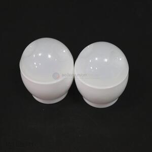 New Design 2 Pieces Microwave Egg Boiler Egg Steamer