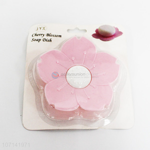 New Design Flower Shape Soap Box Plastic Soap Dish