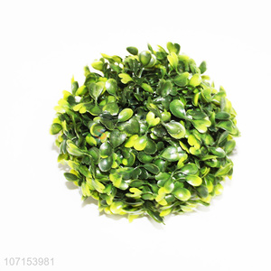 Low price home garden decoration artificial grass ball artificial leaves ball