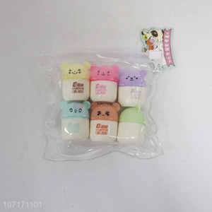 New Product Kids Cute Cartoon Plastic Mini Fluorescent Highlighter