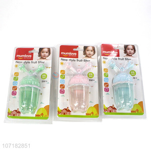 Competitive Price Safety Silicone Infant Nipple Baby Food Chew Pacifier