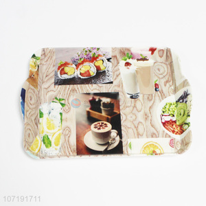 Premium quality plastic eco-friendly serving tray food salver