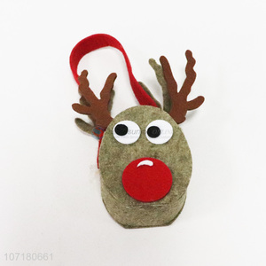 Cheap Cute Deer Candy Bag Party Decoration Christmas Bag Basket