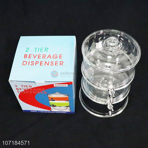 China Supplier 2 Tier Beverage Drink Dispenser