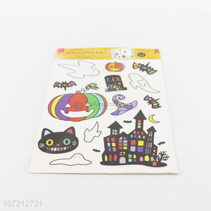 New items Halloween decoration Halloween pvc window stickers for children