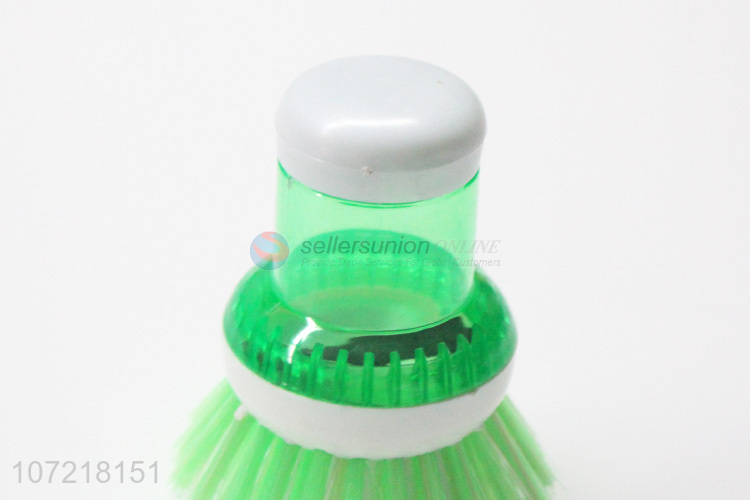 New style kichen pot brush dish brush soap pispensing palm brush