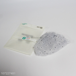 Low price fashion floral plastic showe <em>cap</em> plastic bath <em>cap</em>