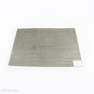 Hot sale premium waterproof woven pvc placemat table mat