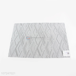 Hot products fashion jacquard pvc placemat pvc dinner mat