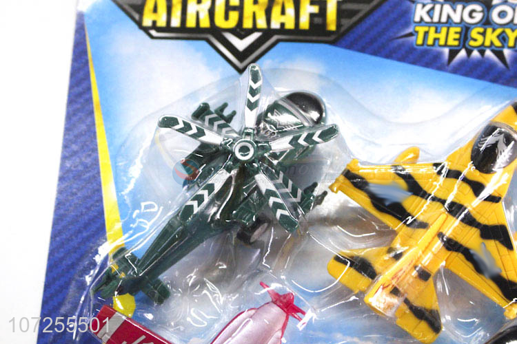 Best Selling Plastic Pull Back Aircraft Toy