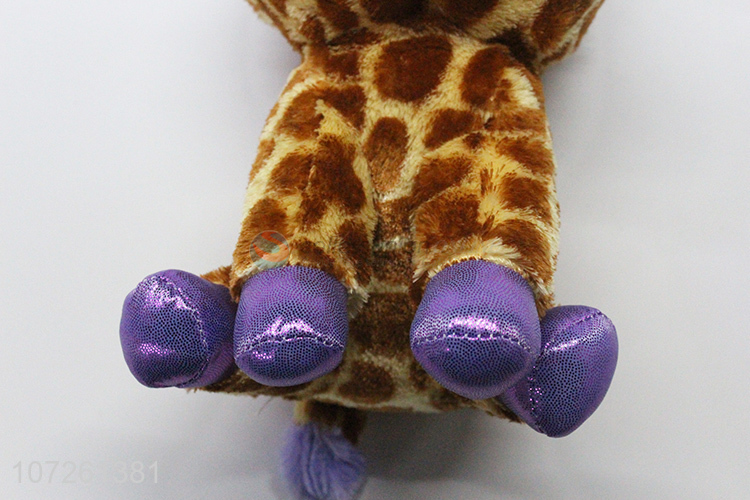 Premium quality plush giraffe toys kids stuffed animal toy