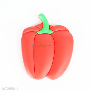 Custom promotional vegetable pvc fridge magnet for decoration