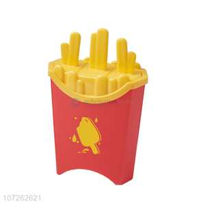 Best Sale French Fries Shaped Food Grade Ice Sucker Mould