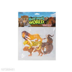 Wholesale Plastic Toy Animal Model Plastic Cartoon Animal Toys