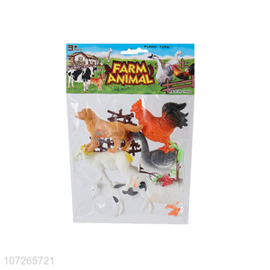 Unique Design Plastic Farm Animal Toy Plastic Kids Toy