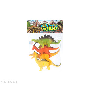 High Sales Child Plastic Dinosaur Toy Set Kids Cartoon Animal Toys