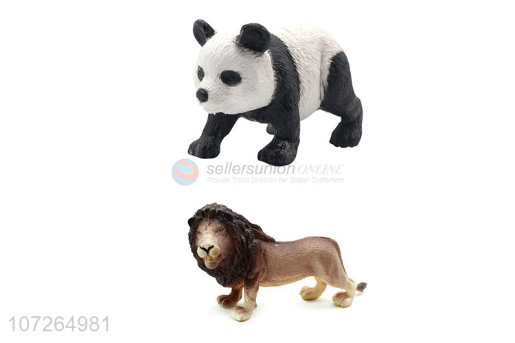 Promotional Plastic Toy Animal Model Plastic Cartoon Animal Toys