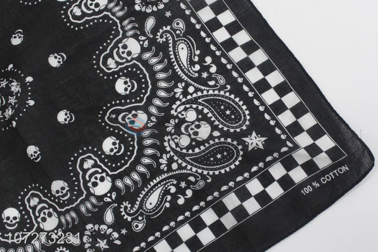 Premium products 55*55cm custom print cotton bandana fashion headwear