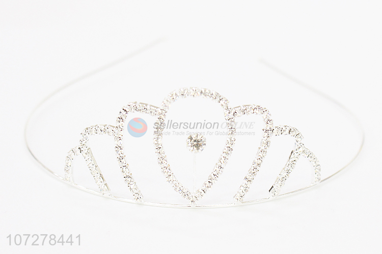 Good Quality Beautiful Princess Rhinestone Crowns Bridal Wedding Tiaras