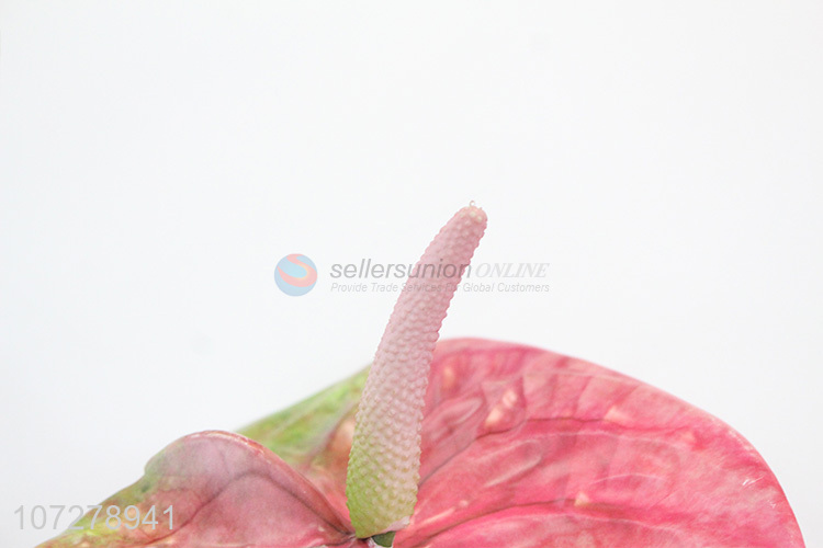 Latest style home decoration artificial anthurium false leaf