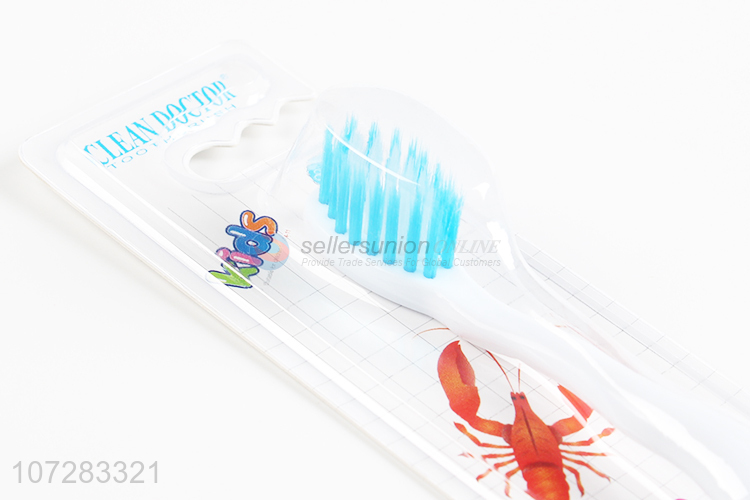 New style personalized hollow handle children plastic toothbrush