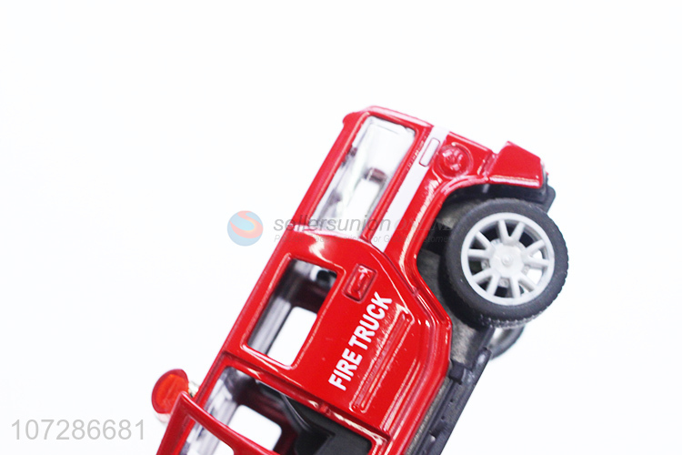 New Design Simulation Fire Truck Alloy Car Model Toy Car