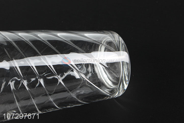 Contracted Design Transparent Glass Cup Drinking Water Glass Cup