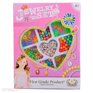 Cheap Price Children Diy Handmade Beaded Toy Creative Girls Jewelry Making Toys Set