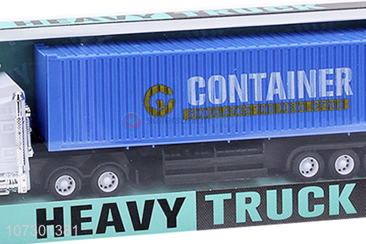 Premium Quality Friction Container Truck Kids Funny Toys