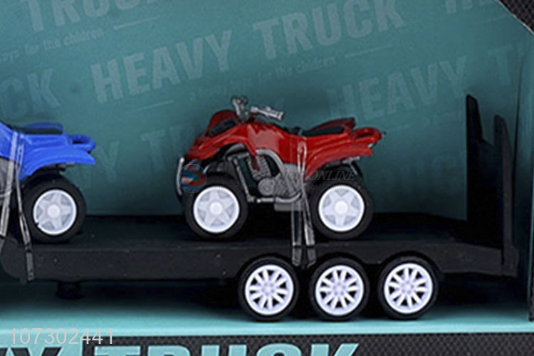 Direct Price Inertial Heavy Trailer Truck Toys Set For Kids Gift