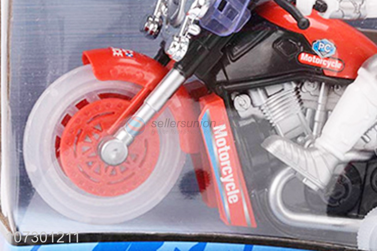 High Quality Inertial Police Motorcycle Toys With Light Music