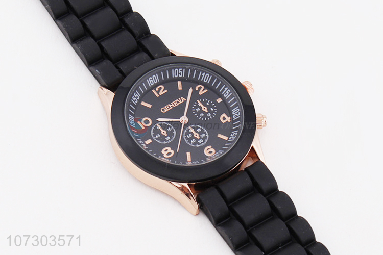 Top Quality Silicone Watchband Watch Fashion Women Watches