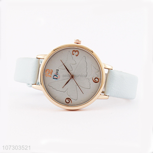 Popular PU Watchband Casual Watches For Women